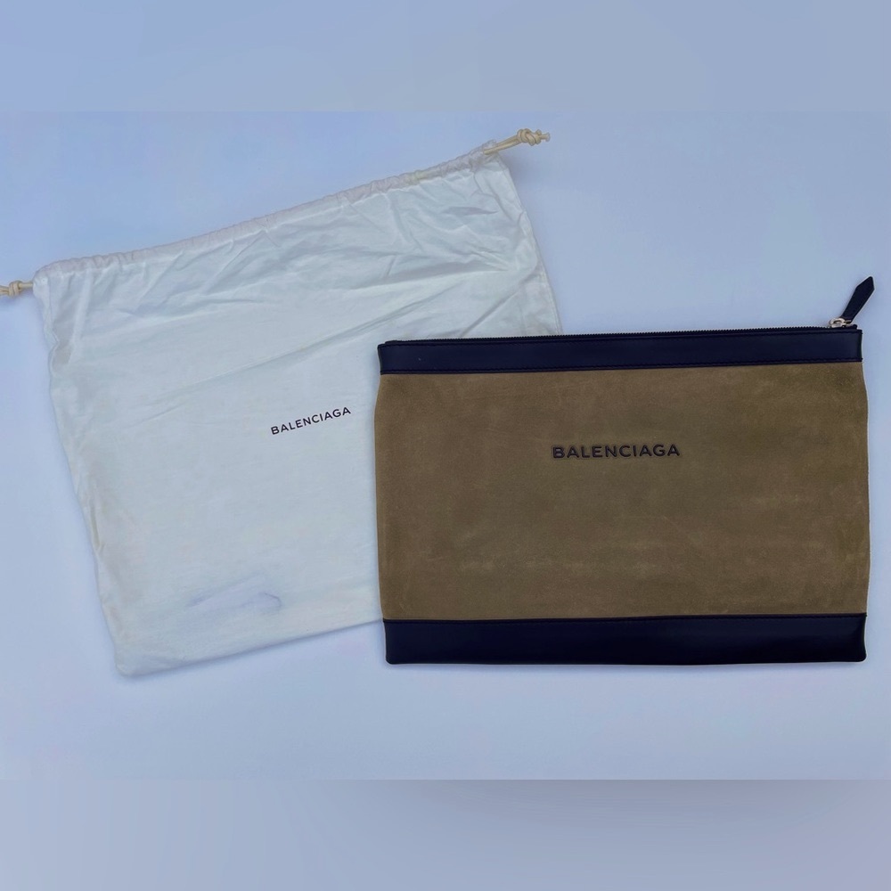Authentic Balenciaga handheld clutch bag